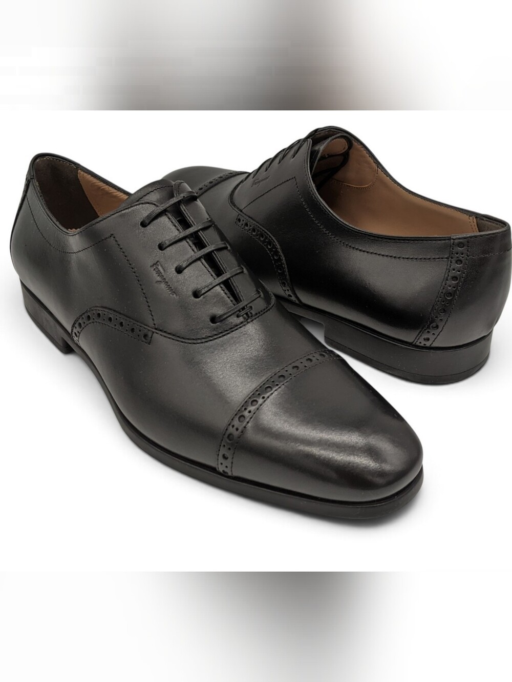 Ferragamo Mens Shoes Riley Loafers Size 9.5EE New With Box